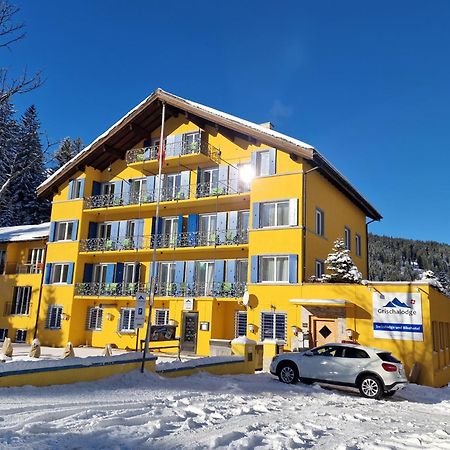 פרפן Grischalodge Das Hotel Mit Bergblick Seit 1929 - Schlicht, Preiswert Und Mit Einem Touch Nostalgie מראה חיצוני תמונה