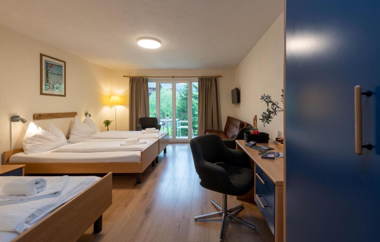 פרפן Grischalodge Das Hotel Mit Bergblick Seit 1929 - Schlicht, Preiswert Und Mit Einem Touch Nostalgie מראה חיצוני תמונה